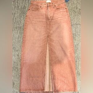 Universal Thread Pink Denim Skirt